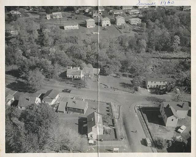 Aerial of Appleton and Central Streets.