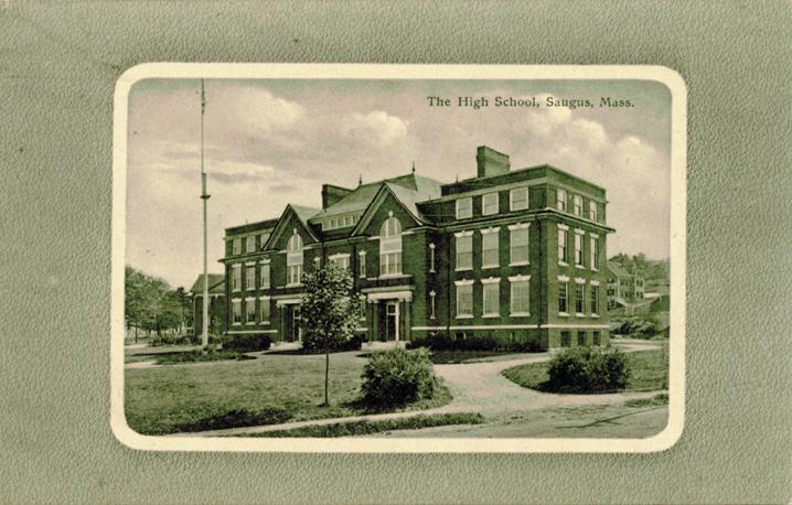The old Saugus High School